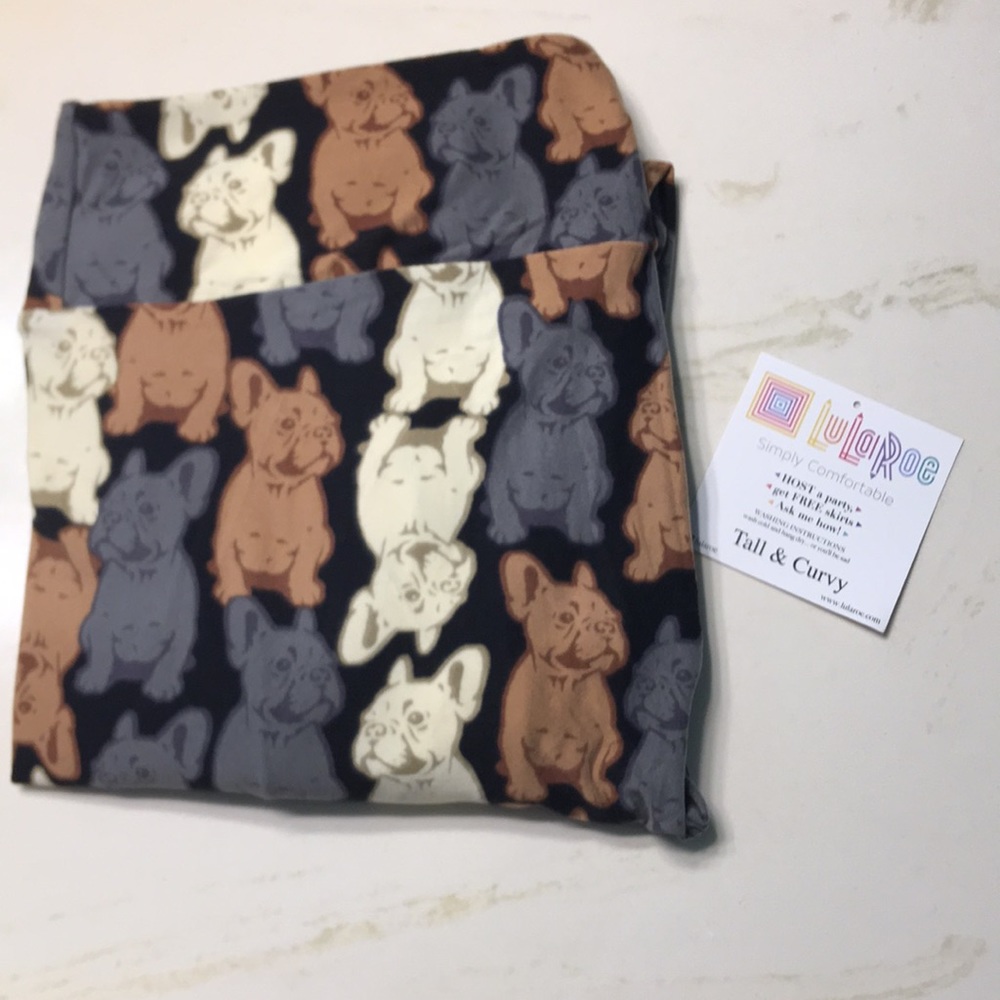 Lularoe TC French Bulldog Leggings